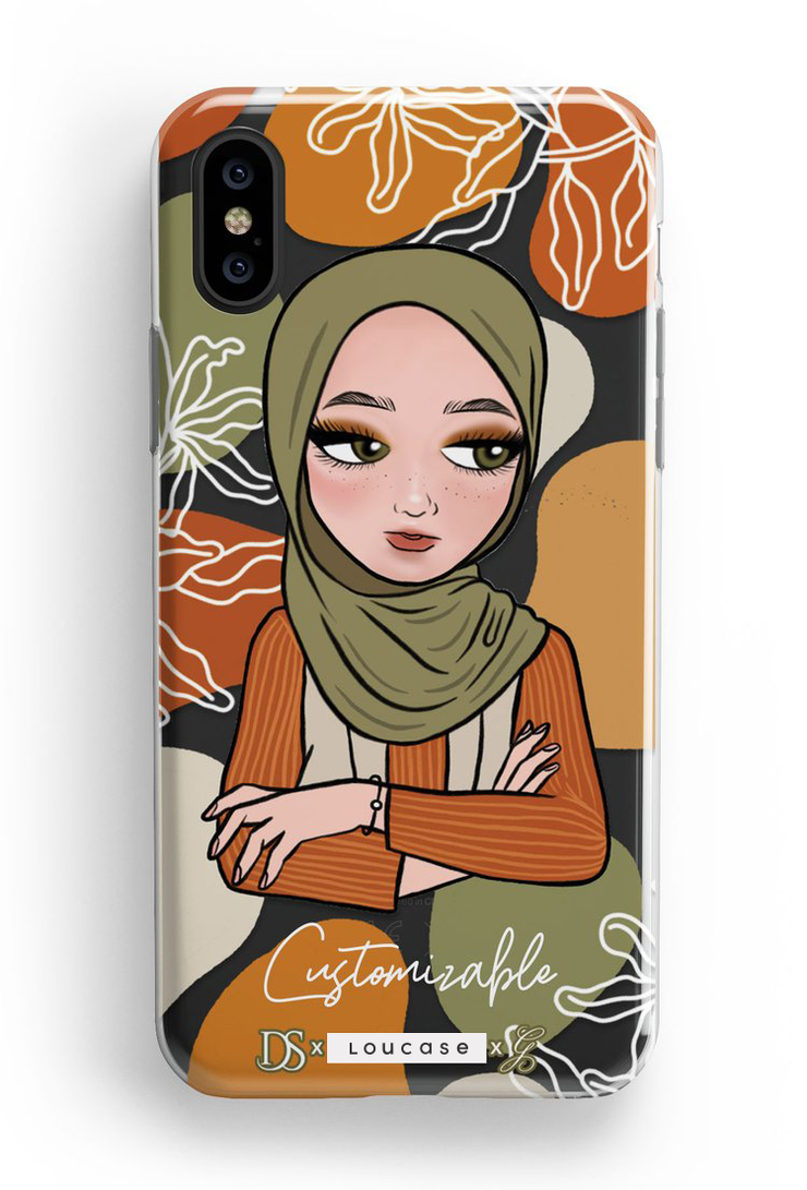 Olivia - KLEARLUX™ Special Edition Dianashawl X Casesbywf x Guzel KL Phone Case | LOUCASE