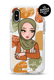 Lux Bundle - PROTECH™ + 2 Shawl Special Edition Dianashawl X Casesbywf x Guzel KL Phone Case