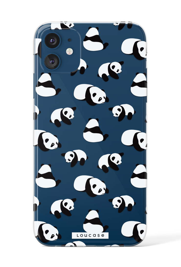 Panda KLEARLUX™ Phone Case | LOUCASE