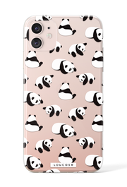 Panda KLEARLUX™ Phone Case | LOUCASE