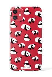 Panda KLEARLUX™ Phone Case | LOUCASE