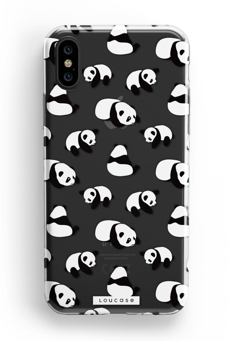 Panda KLEARLUX™ Phone Case | LOUCASE