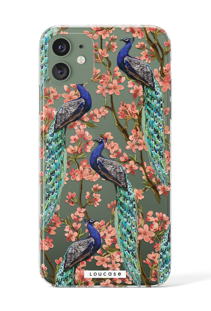 Peacock KLEARLUX™ Phone Case | LOUCASE