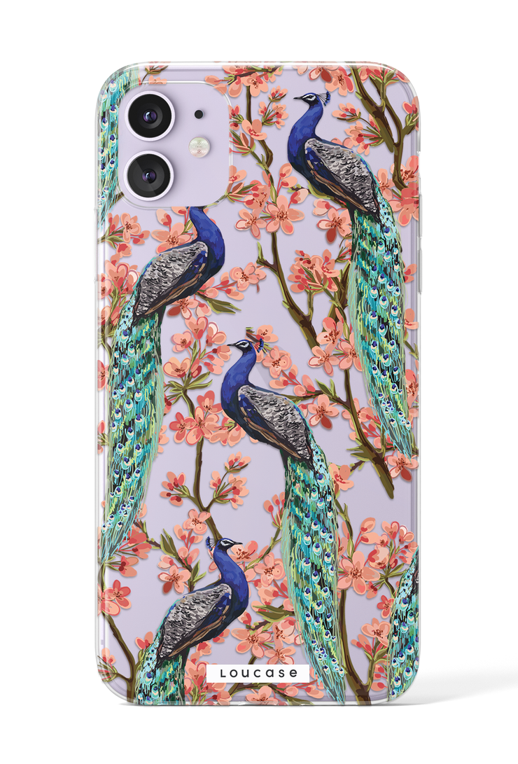 Peacock KLEARLUX™ Phone Case | LOUCASE