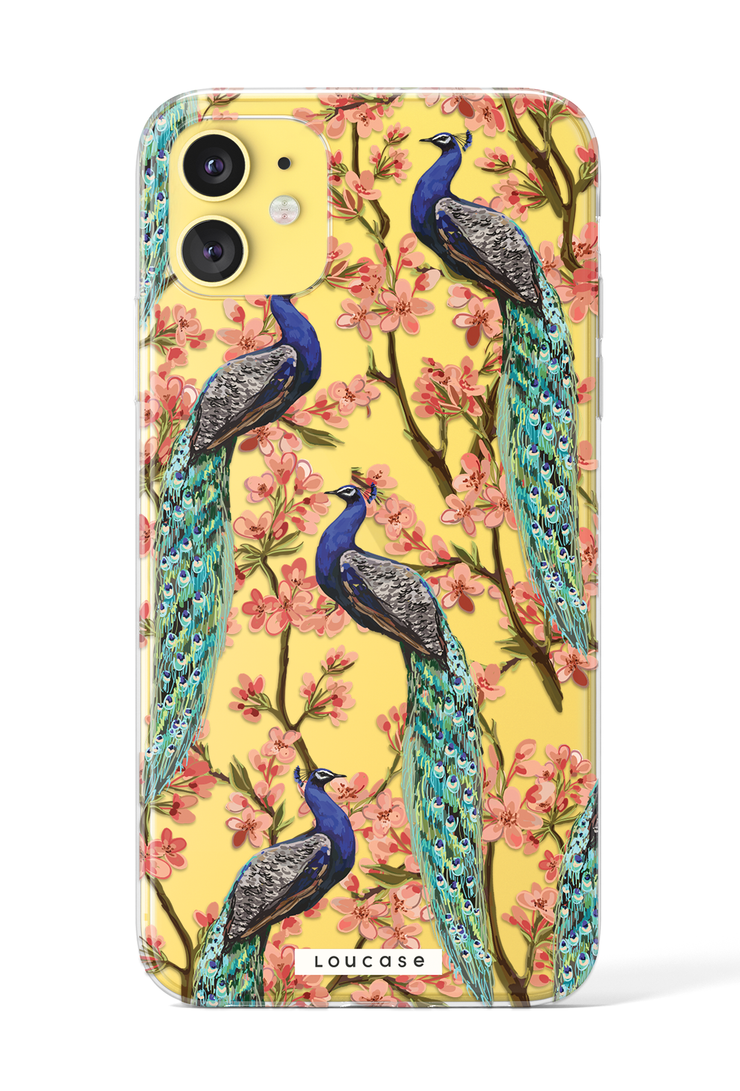 Peacock KLEARLUX™ Phone Case | LOUCASE