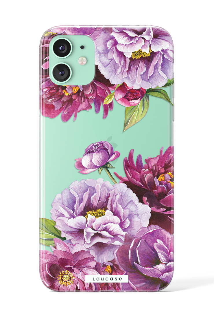 Peonies KLEARLUX™ Phone Case | LOUCASE