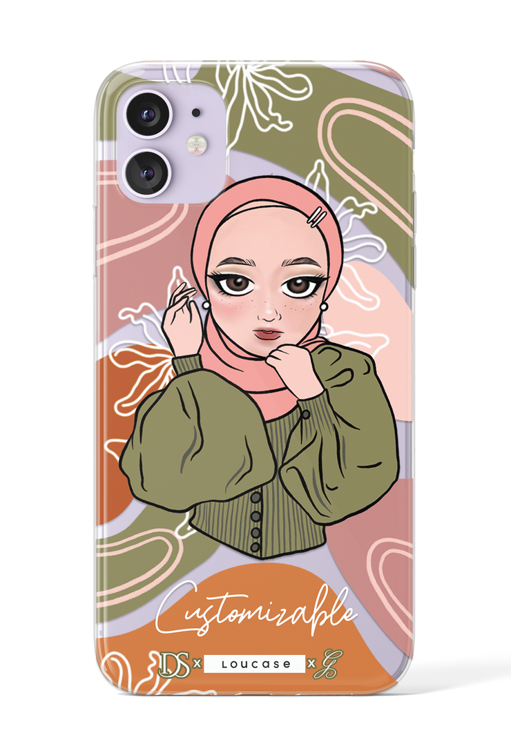 Primrose - KLEARLUX™ Special Edition Dianashawl X Casesbywf x Guzel KL Phone Case | LOUCASE