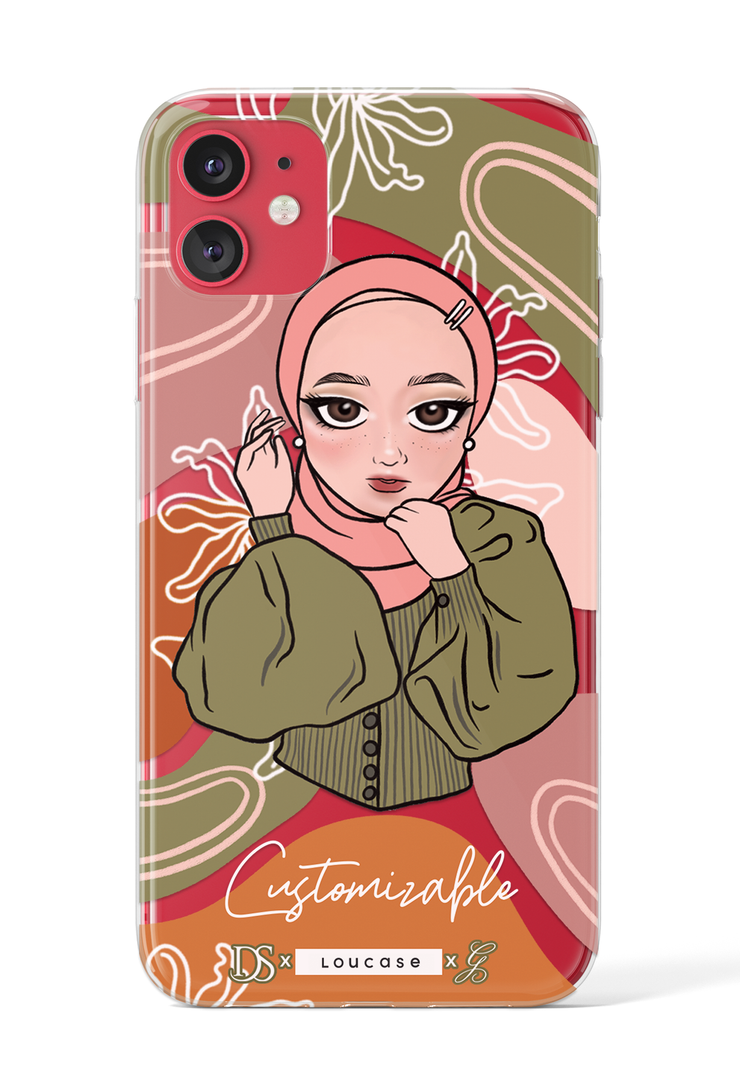 Primrose - KLEARLUX™ Special Edition Dianashawl X Casesbywf x Guzel KL Phone Case | LOUCASE