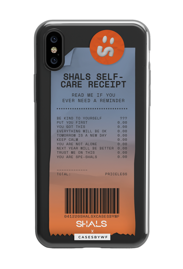 SHALS-care Receipt - KLEARLUX™ Limited Edition Shals x Casesbywf Phone Case