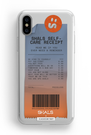 SHALS-care Receipt - KLEARLUX™ Limited Edition Shals x Casesbywf Phone Case