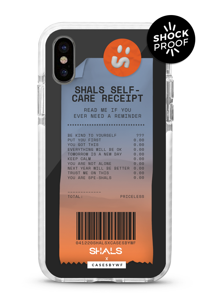 SHALS-care Receipt - PROTECH™ Limited Edition Shals x Casesbywf Phone Case