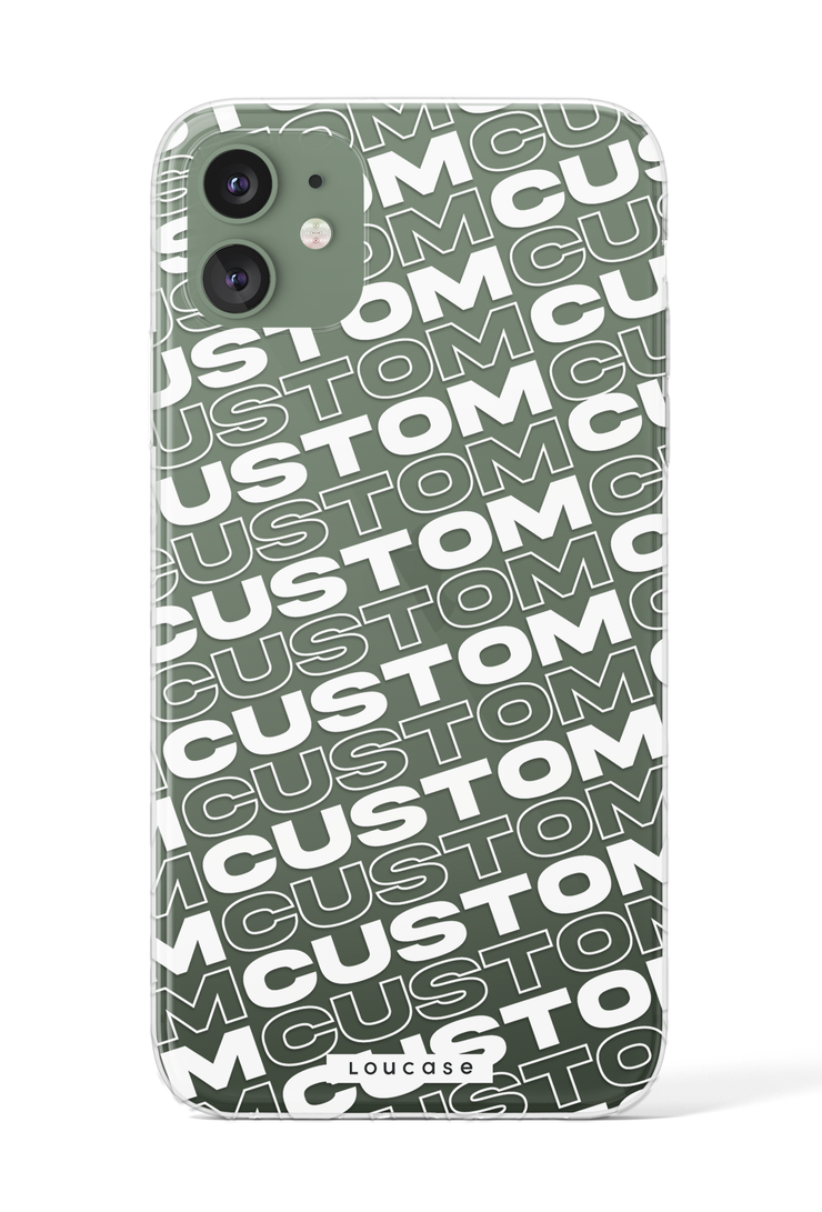 Ripiti - Custom Say My Name KLEARLUX™ Phone Case | LOUCASE