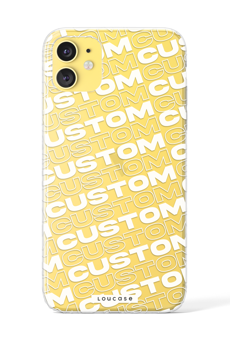 Ripiti - Custom Say My Name KLEARLUX™ Phone Case | LOUCASE