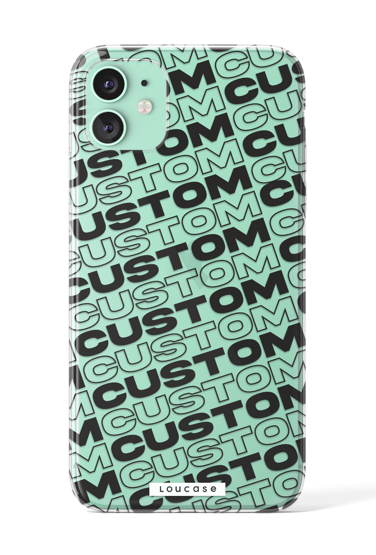 Ripito - Custom Say My Name KLEARLUX™ Phone Case | LOUCASE