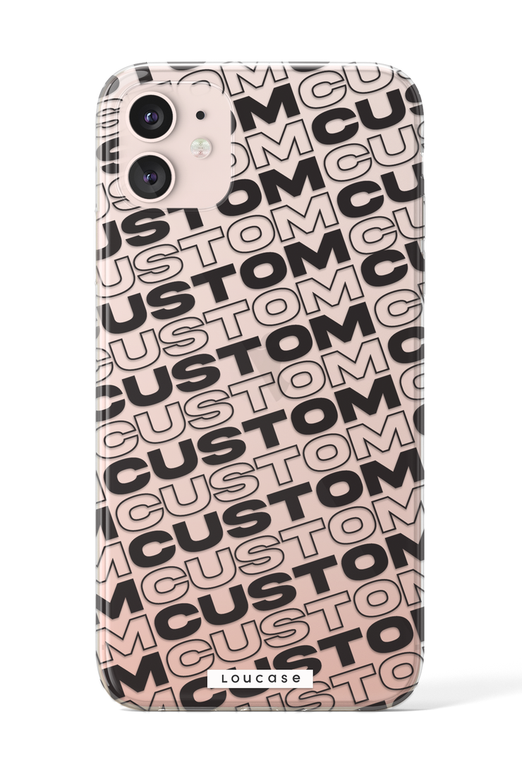 Ripito - Custom Say My Name KLEARLUX™ Phone Case | LOUCASE