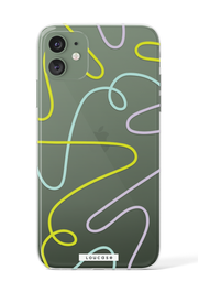 Strokes KLEARLUX™ Phone Case | LOUCASE