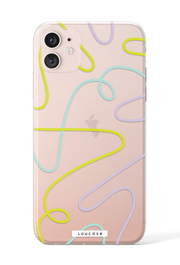 Strokes KLEARLUX™ Phone Case | LOUCASE