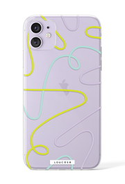 Strokes KLEARLUX™ Phone Case | LOUCASE