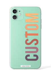 Sunset - Custom Say My Name KLEARLUX™ Phone Case | LOUCASE