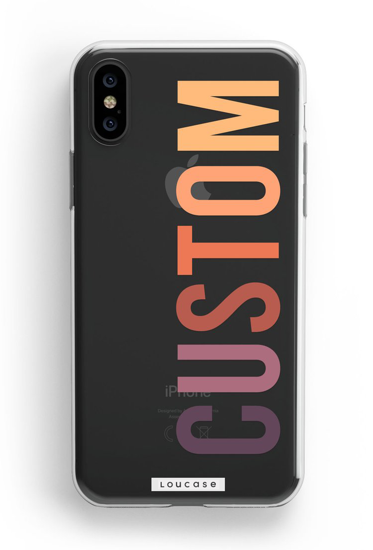 Sunset - Custom Say My Name KLEARLUX™ Phone Case | LOUCASE