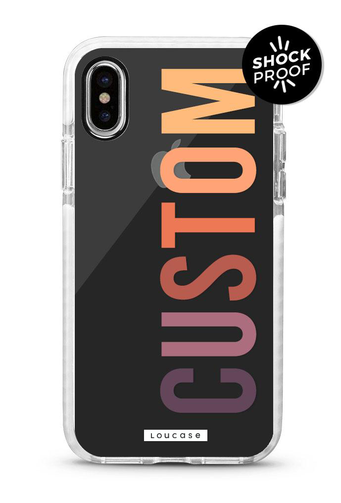 Sunset - Custom Say My Name PROTECH™ Phone Case | LOUCASE