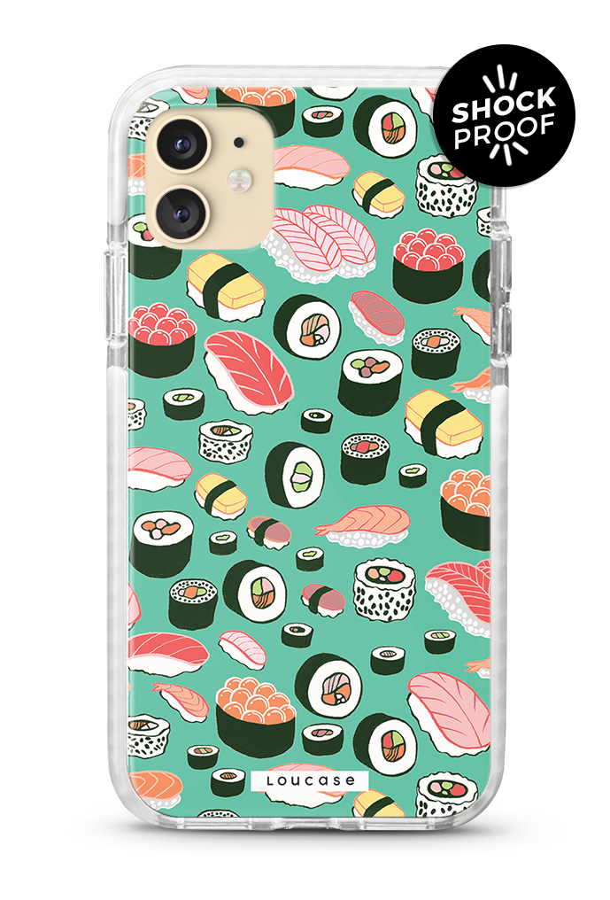 Sushi Teal PROTECH™ Phone Case | LOUCASE