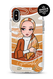 Chic Bundle - PROTECH™ + 2 Shawl Special Edition Dianashawl X Casesbywf x Guzel KL Phone Case