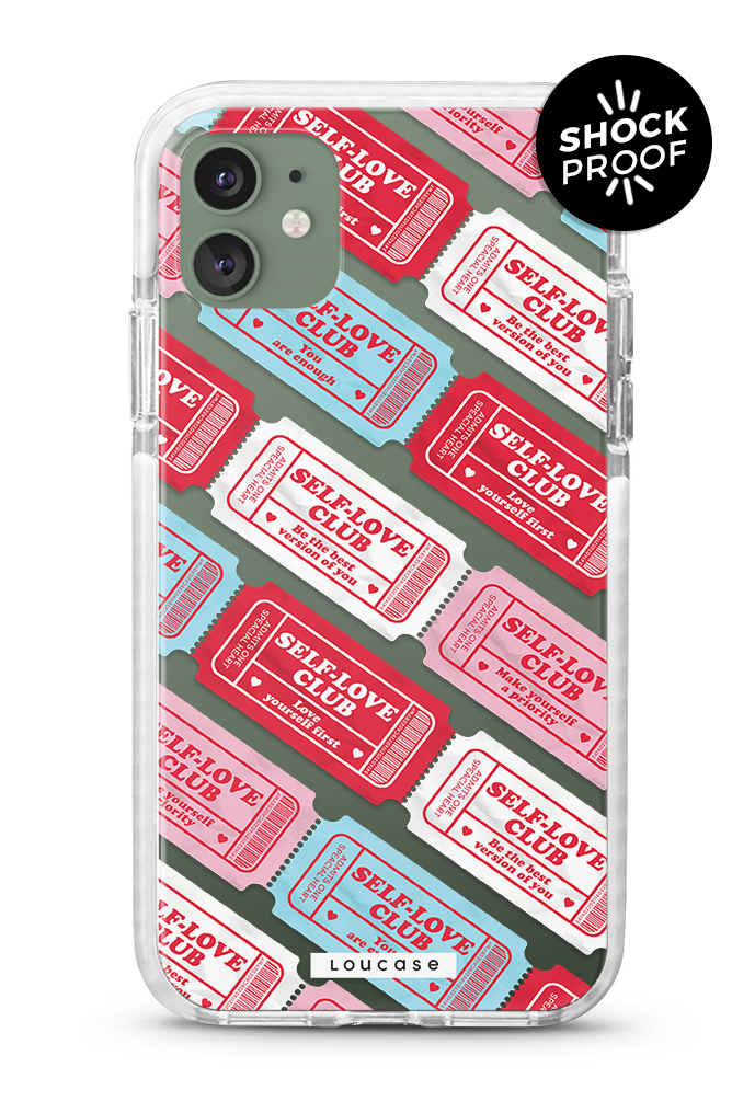 Ticket - PROTECH™ Special Edition Self-Love Collection Phone Case | LOUCASE