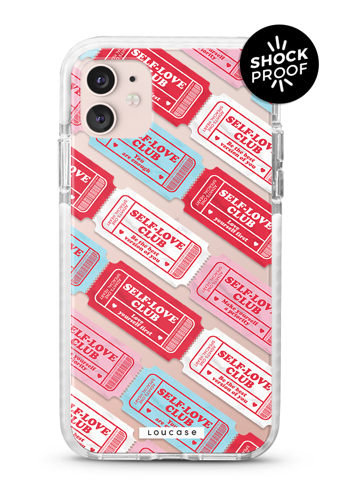 Ticket - PROTECH™ Special Edition Self-Love Collection Phone Case | LOUCASE