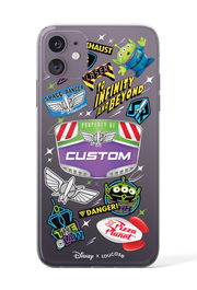 To Infinity & Beyond! - KLEARLUX™ Disney x Loucase Toy Story Collection Phone Case | LOUCASE