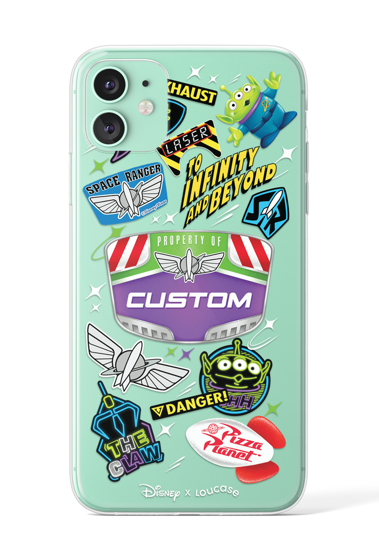 To Infinity & Beyond! - KLEARLUX™ Disney x Loucase Toy Story Collection Phone Case | LOUCASE