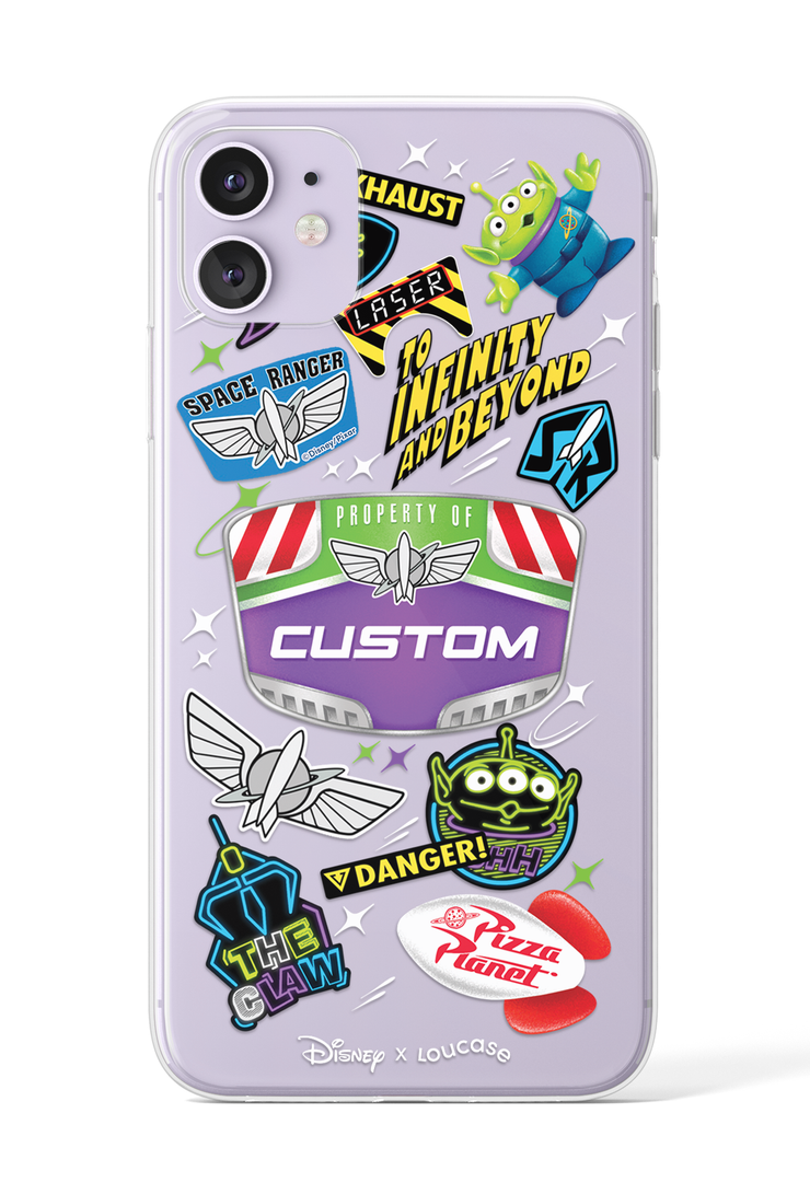 To Infinity & Beyond! - KLEARLUX™ Disney x Loucase Toy Story Collection Phone Case | LOUCASE