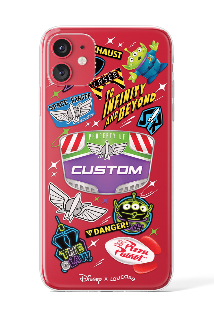 To Infinity & Beyond! - KLEARLUX™ Disney x Loucase Toy Story Collection Phone Case | LOUCASE