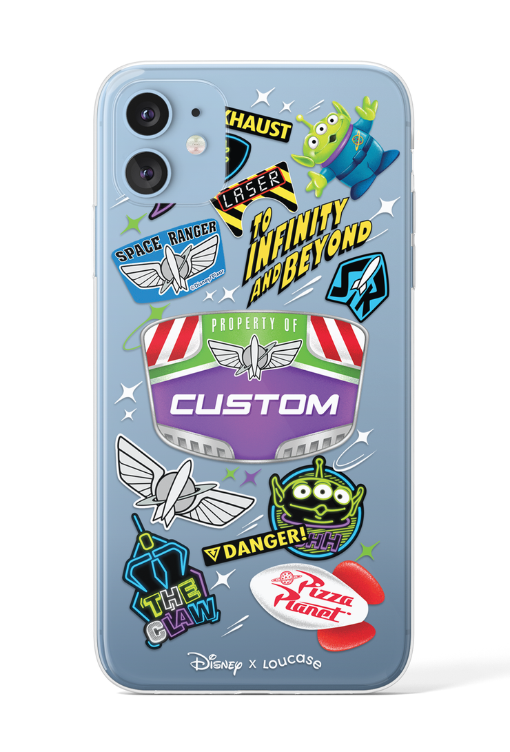 To Infinity & Beyond! - KLEARLUX™ Disney x Loucase Toy Story Collection Phone Case | LOUCASE