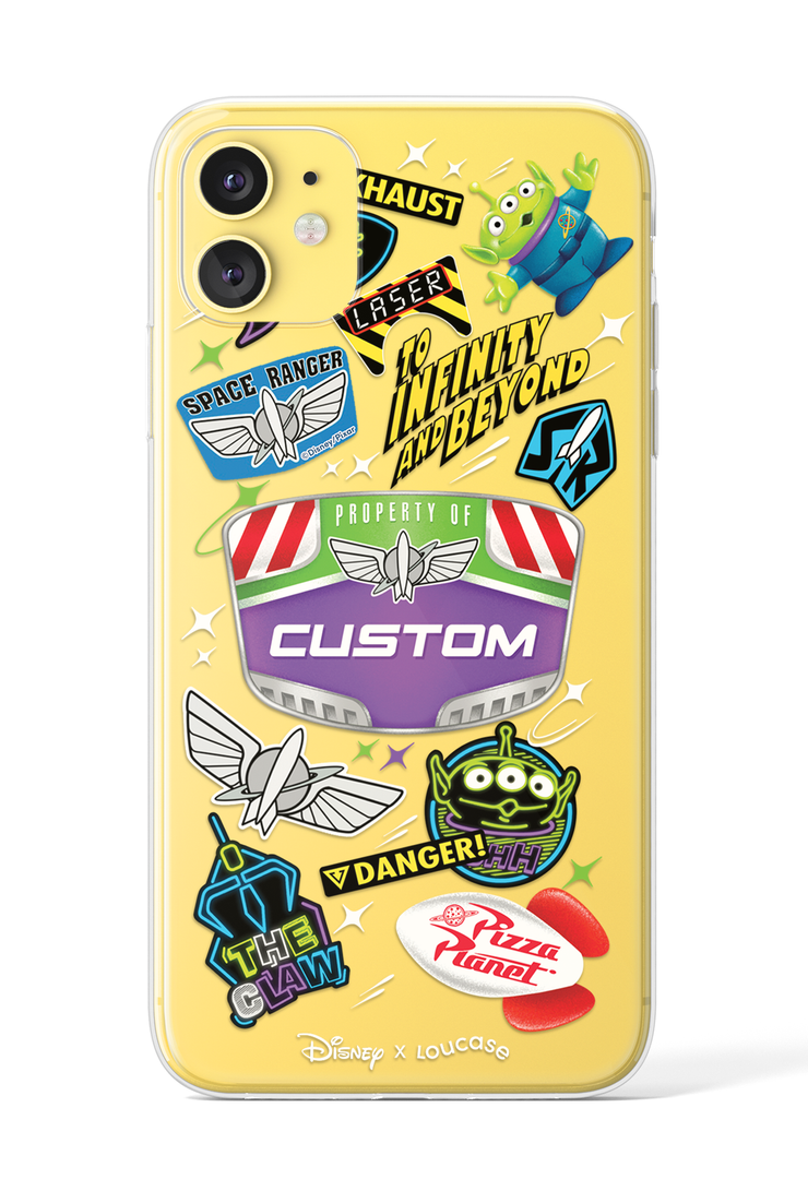 To Infinity & Beyond! - KLEARLUX™ Disney x Loucase Toy Story Collection Phone Case | LOUCASE