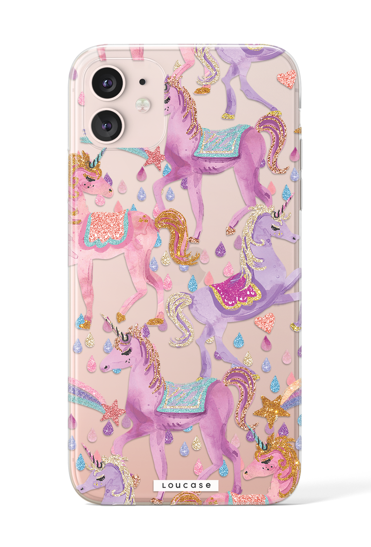 Unicorn KLEARLUX™ Phone Case | LOUCASE