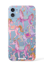 Unicorn KLEARLUX™ Phone Case | LOUCASE