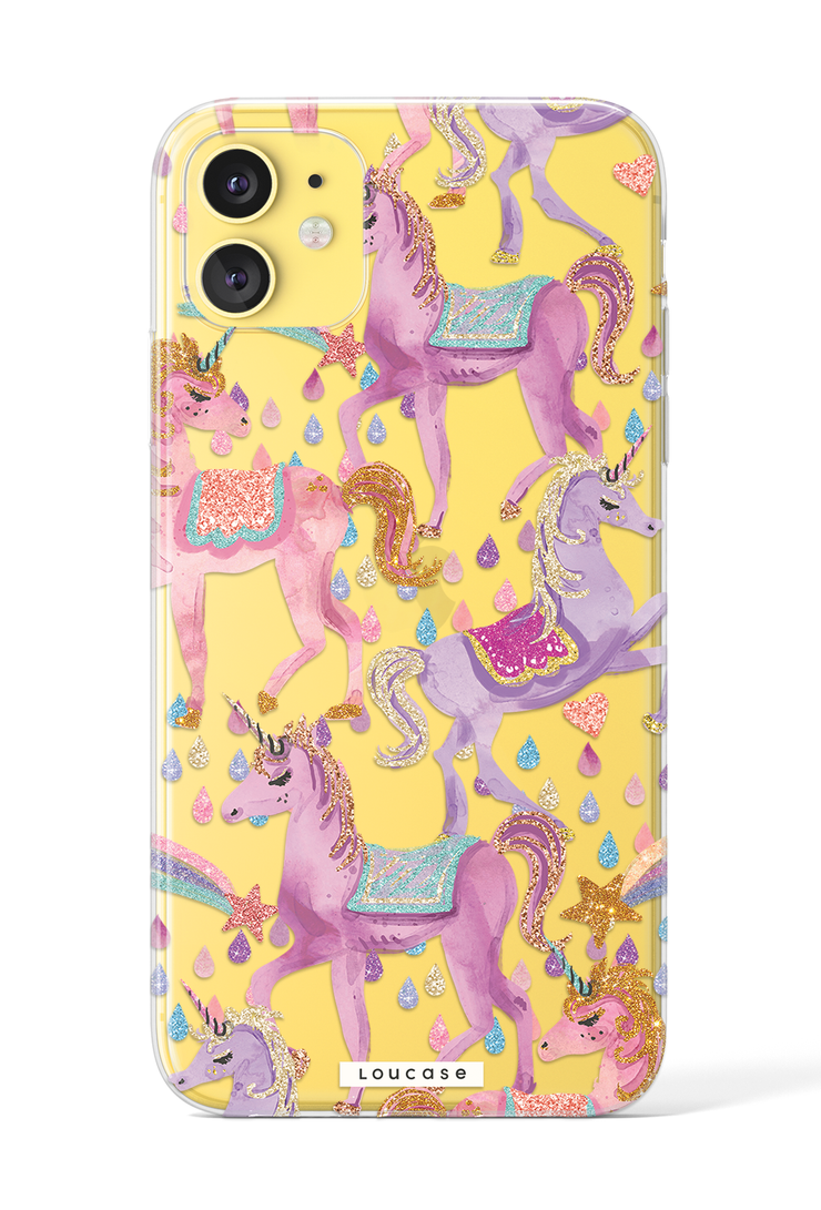 Unicorn KLEARLUX™ Phone Case | LOUCASE