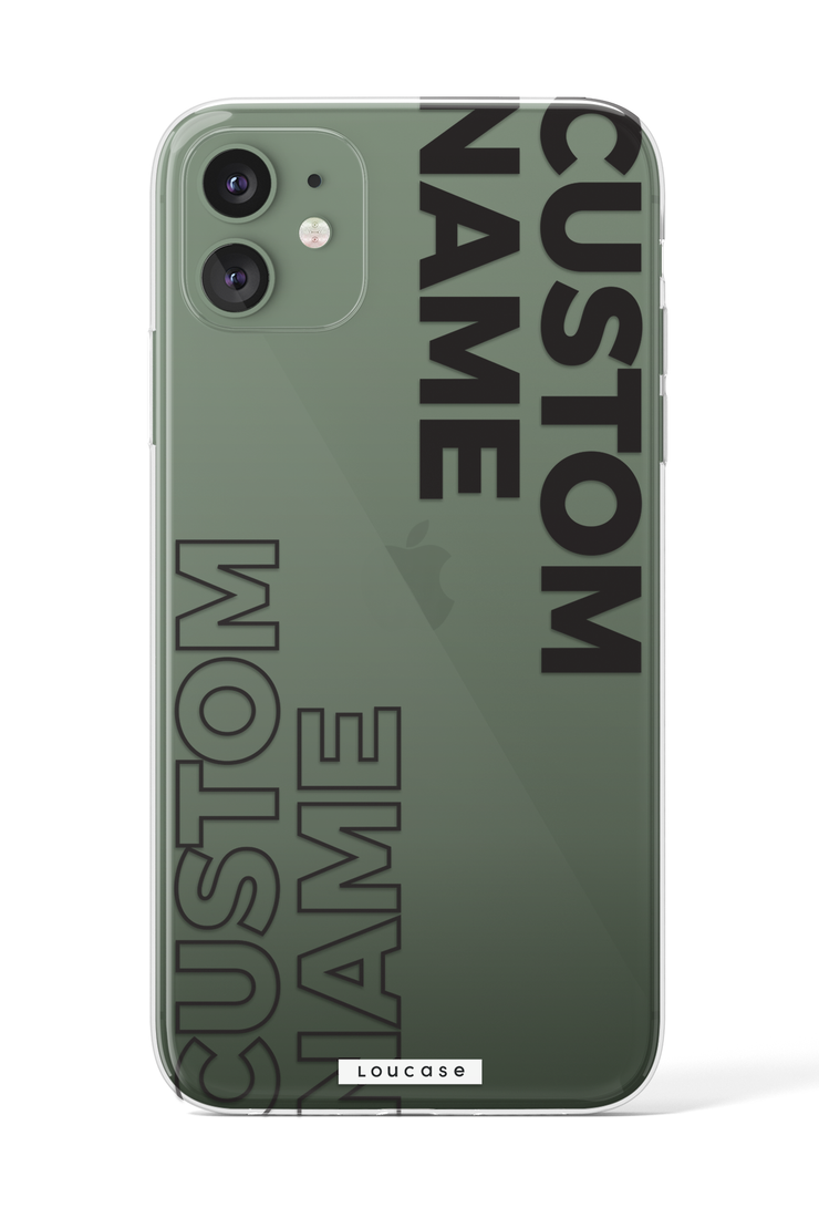 Vertico - Custom Say My Name KLEARLUX™ Phone Case | LOUCASE