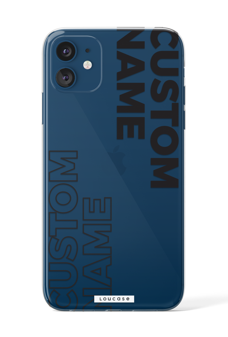 Vertico - Custom Say My Name KLEARLUX™ Phone Case | LOUCASE