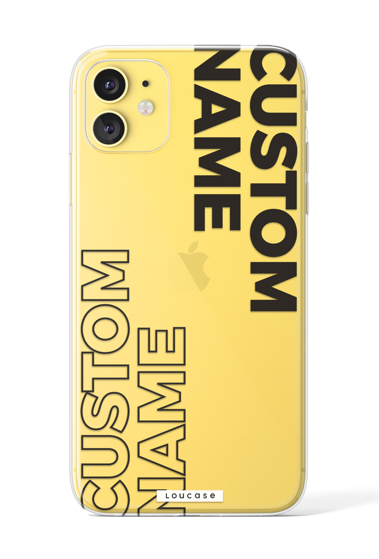 Vertico - Custom Say My Name KLEARLUX™ Phone Case | LOUCASE