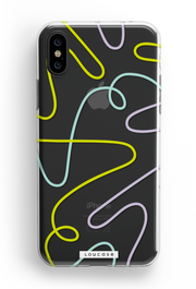 Strokes KLEARLUX™ Phone Case | LOUCASE