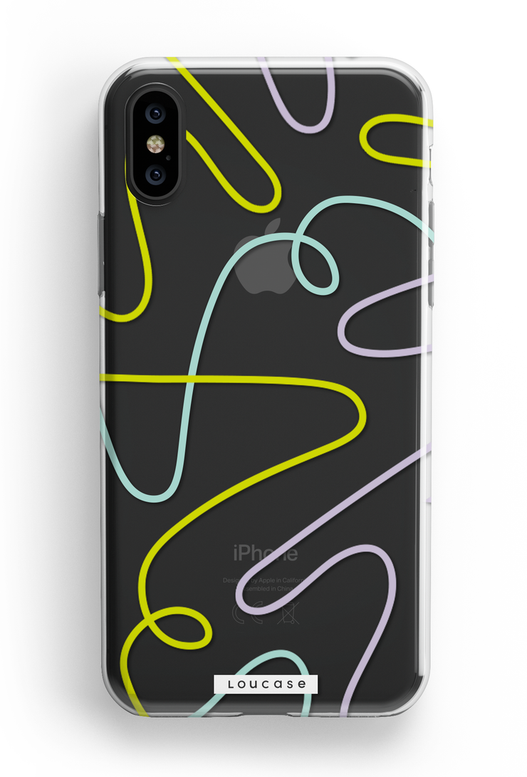 Strokes KLEARLUX™ Phone Case | LOUCASE